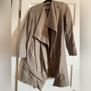All Saints drapey coat